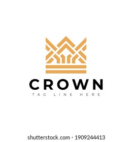 Crown logo with a touch of celtic knots. simple, modern, and clean design that made for easier branding. 