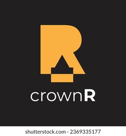 Crown logo with two meanings design