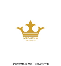 Crown logo vector