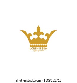 Crown logo vector
