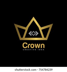 Crown logo vector