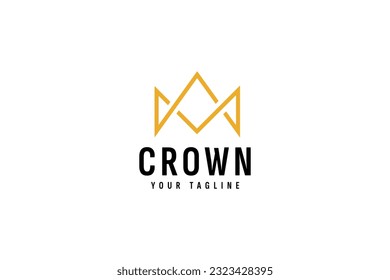 Kronlogo, Vektorsymbol, Illustration