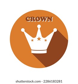 Crown logo vector illustration template design