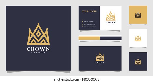 Kronlogo, Vektorgrafik-Logo-Design