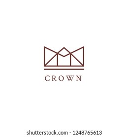 Crown Logo Vector Template