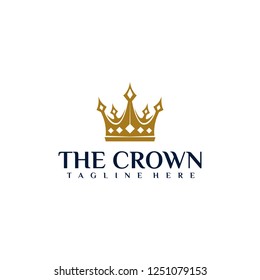 Crown Logo Vector Template