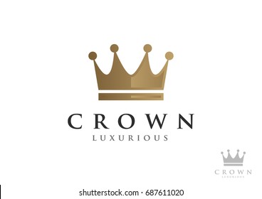 Crown Logo Vector Template