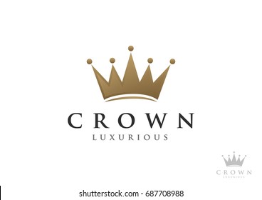 Crown Logo Vector Template