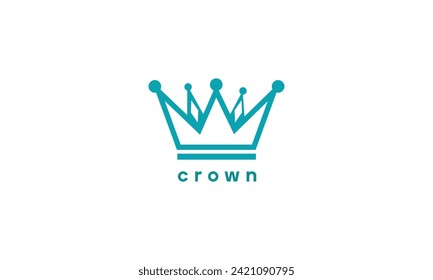 Crown Logo Vector Template - crown logo design template