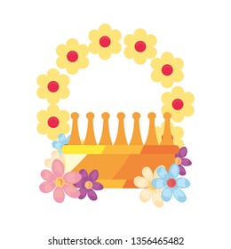 crown luxury flower