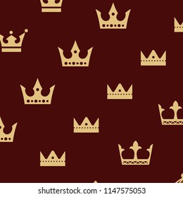 crown luxury logo background