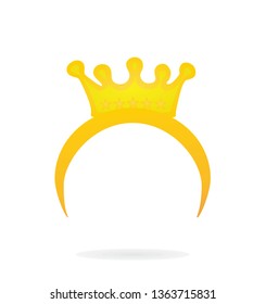 Crown mask. vector illustration