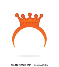 Crown mask. vector illustration