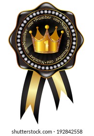 Crown crown medal