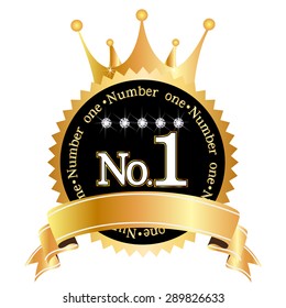Crown medal icon