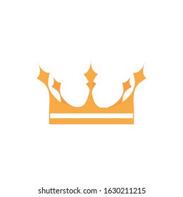 crown monarch jewel royalty coronation and power on white background vector illustration