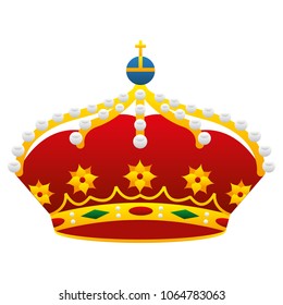 crown monarchy king icon