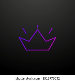 Crown nolan icon. Elements of succes and awards set. Simple icon for websites, web design, mobile app, info graphics