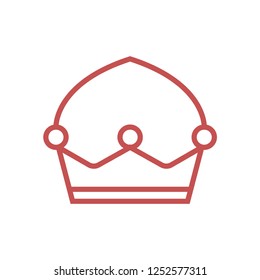 Crown outline icon