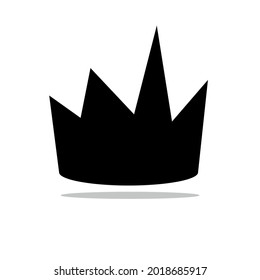 Crown outline vector icon. Power icon. Majesty. Royal luxury. Flat simple line design illustration.