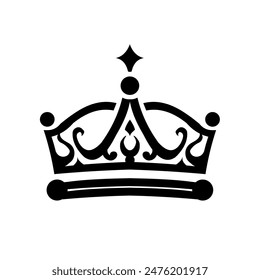Crown, premium, jewel - vector illustration