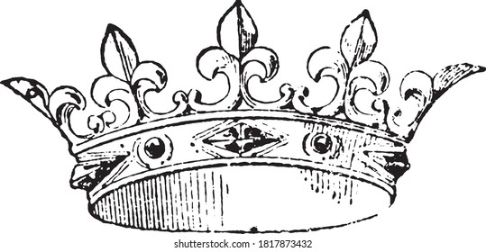 Crown Prince, From the Dictionary of Word and Things, 1888.