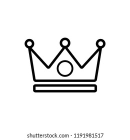 crown - royal icon vector