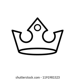 crown - royal icon vector