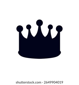 crown royal king princess prince queen emoji symbol sign icon vector illustration