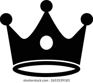 coroa, real, rei, rainha, monarca, realeza, símbolo, ícone, silhueta, preto, branco, isolado, design, gráfico, ilustração, forma, vetor, arte, simples, minimalista, régia, majestade, poder, autoridade