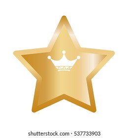 Crown royal symbol icon vector illustration graphic design