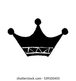 Crown royal symbol icon vector illustration graphic design