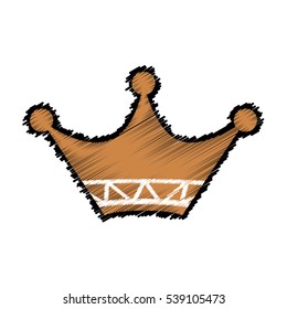 Crown royal symbol icon vector illustration graphic design