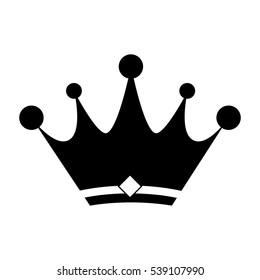 Crown royal symbol icon vector illustration graphic design