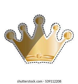 Crown royal symbol icon vector illustration graphic design