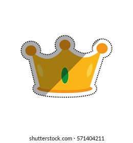 Crown royal symbol icon vector illustration graphic design