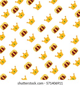 Crown royal symbol icon vector illustration graphic design