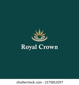 Crown Royal Vector Logo Templete Design Stock Vector (Royalty Free ...