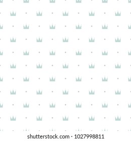 crown seamless pattern