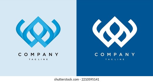 Crown Shape Logo, Horn And Dome Shape