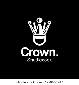diseño de la plantilla del logotipo de la corona