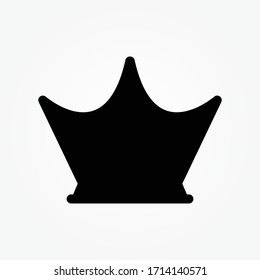 crown sign icon vector illustration