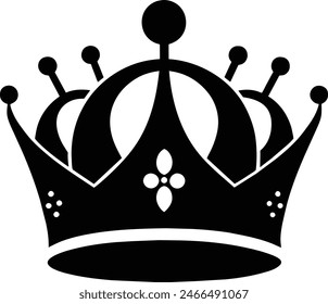 Crown Silhouette, Great for creating certificates, awards, celebratory posters, certificates, awards, celebratory, Royalty and Luxury Designs