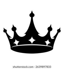 crown silhouette, crown, king crown, queen crown