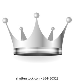 Crown Silver Light Icon