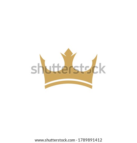Crown stock template vector illustration design