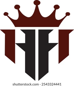 Crown Style HH Logo Design