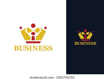 Diseño del logotipo Crown Suite - Plantilla de diseño del logotipo