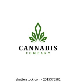 Crown symbol cannabis company logo