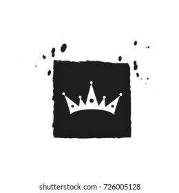  Crown symbol. creative design